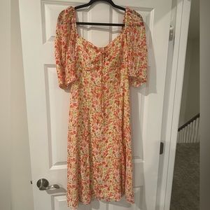 BCBG Floral Dress